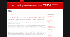 Desktop Screenshot of criminologiaonline.com